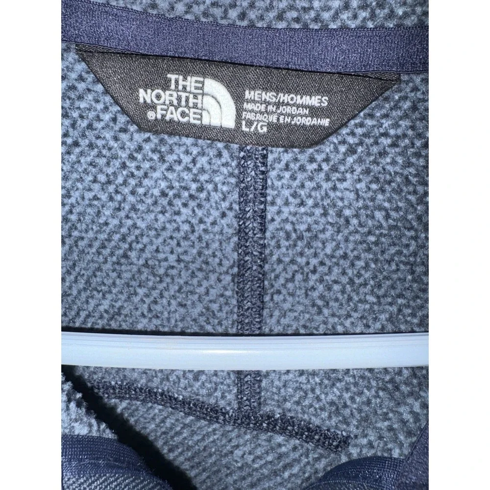 THE NORTH FACE Full Zip Fleece Jacket Mens Large Gray Outdoor Gorpcore